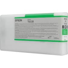 Epson Atramentová cartridge Epson Stylus Pro 4900, C13T653B00, green, 200ml, O - originál