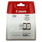 Cartridge Canon PG-545 + CL-546, 8287B005 - originálny (Multipack Čierna/Farebná)