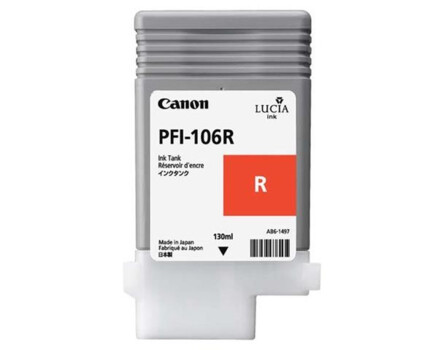 Zásobník Canon PFI-106r, 6627B001 (Červený) - originálný