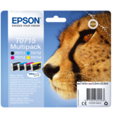 Epson T0715, C13T07154012 sada všetkých farieb originálny