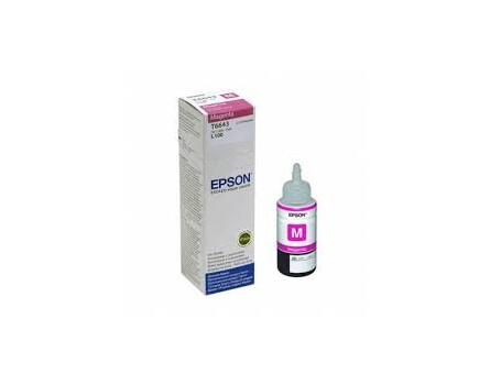 Epson T6643, C13T66434A - originálný, fľaša s atramentom (Purpurová)