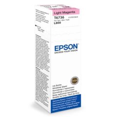 Epson T6736, C13T67364A, fľaša s atramentom - originálný (Svetlo purpurová)