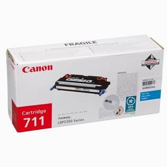 Toner Canon CRG-711, 1659B002 (Azúrový) - originálný