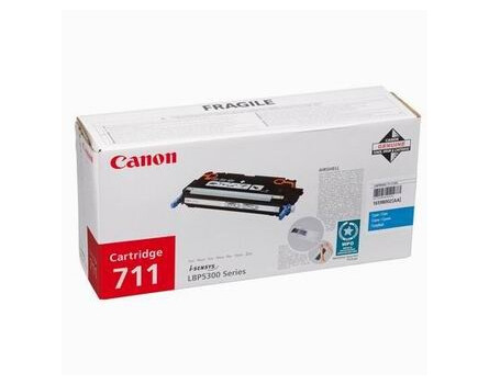 Toner Canon CRG-711, 1659B002 (Azúrový) - originálný