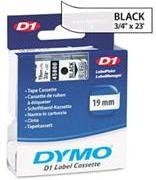 Páska Dymo 45800 (Čierny tlač / priesvitný podklad) (19 mm)