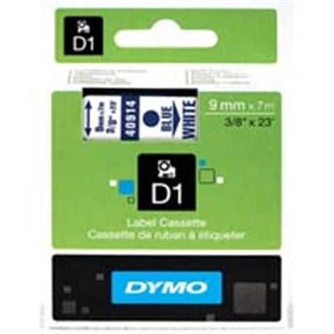 E-shop Páska Dymo 40914 (Modrý tlač / biely podklad) D1 Štandardné pásky 9