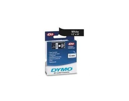 Páska Dymo 45021 (Biely tlač / čierny podklad) (12 mm)