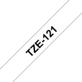Páska Brother TZ-121 - originálne (Čierny tlač / priesvitný podklad)