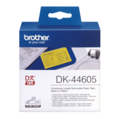 Role Brother DK-44605 "papierová rola žltá" (62 mm, rola 30,5 m)