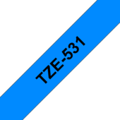 Páska Brother TZE-531 - originálne (Čierny tlač / modrý podklad)