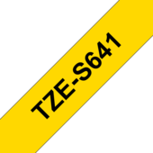 Páska Brother TZ-S641 - originálne (Čierny tlač / žltý podklad)